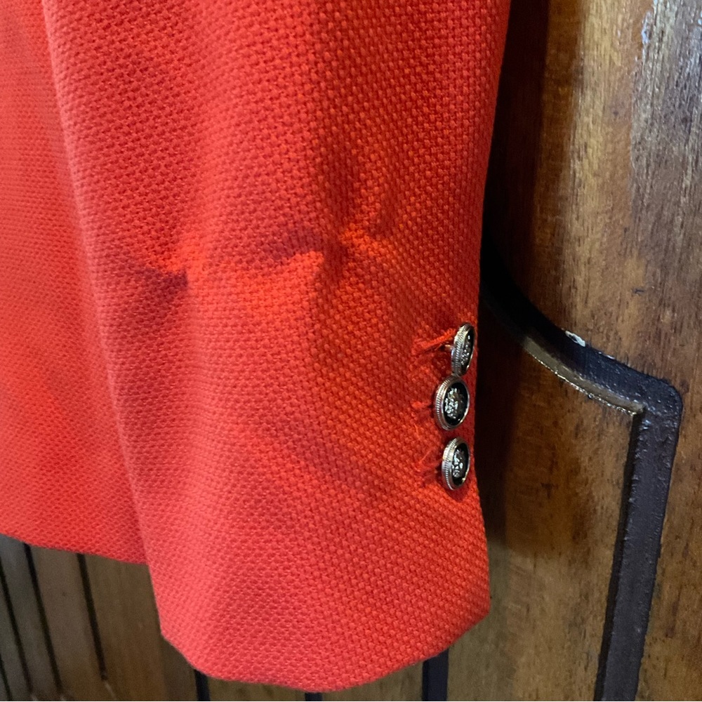 ZARA Orange Blazer Size AU 14 $18 🧡 - Picture 8 of 16